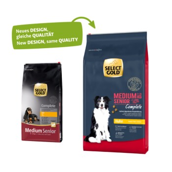 SELECT GOLD Complete Medium Senior Huhn 12 kg