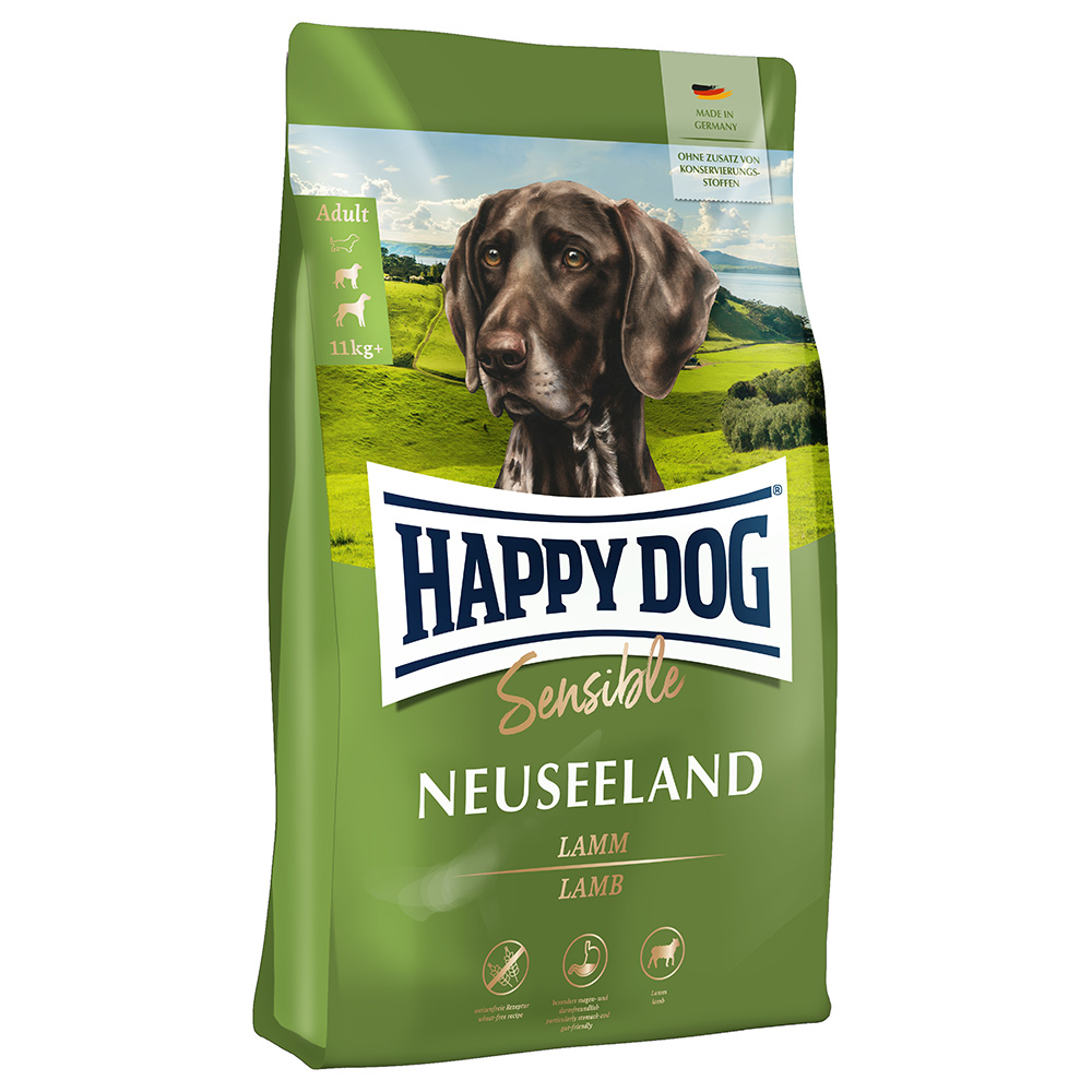 HAPPY DOG Sensible Trockenfutter Hund Adult, Neuseeland 12,5 kg