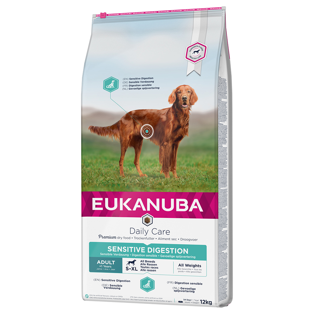 EUKANUBA Trockenfutter Hund Daily Care Sensible Verdauung Adult 12 kg