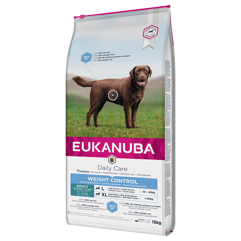 EUKANUBA Trockenfutter Hund Weight Control Large Breed Adult 15 kg