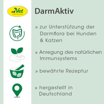 cdVet DarmAktiv Hund & Katze 250 ml