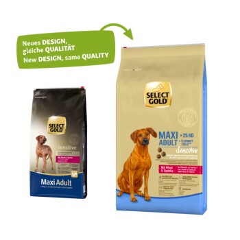 SELECT GOLD Sensitive Adult Maxi Pferd und Tapioka 12 kg