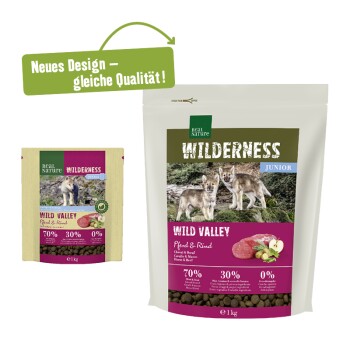 REAL NATURE WILDERNESS Junior Wild Valley Pferd & Rind 1 kg