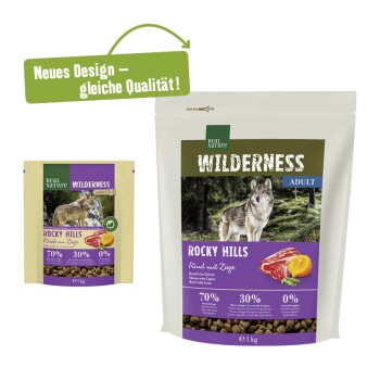 REAL NATURE WILDERNESS Rocky Hills Rind & Ziege 1 kg