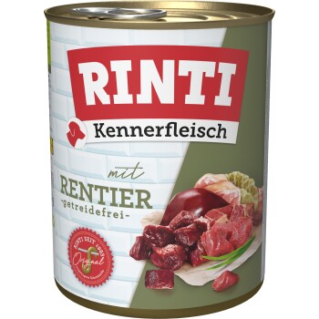 RINTI Kennerfleisch Rentier 12x800 g