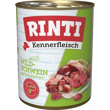 RINTI Kennerfleisch Wildschwein 12x800 g