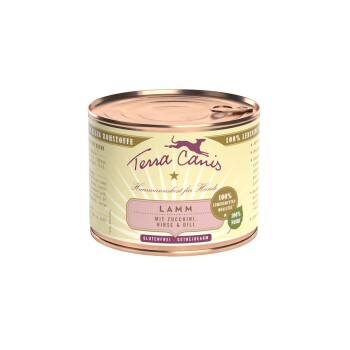 Terra Canis Classic Adult 12x200g Lamm mit Zucchini, Hirse und Dill