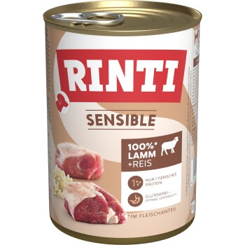 RINTI Sensible 12x400g Lamm und Reis