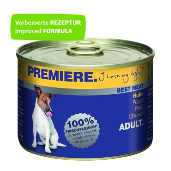 PREMIERE Best Meat Adult Huhn 6x185 g