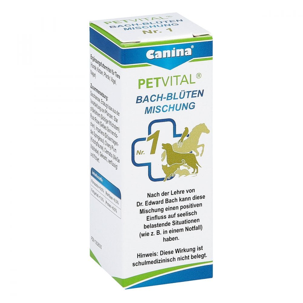 Canina Petvital Bach-Blüten - Nr. 1 Notfall 10g