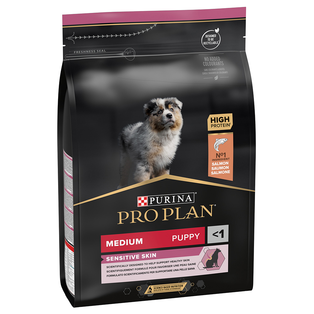 PRO PLAN Puppy Medium Sensitive Skin Lachs 3 kg