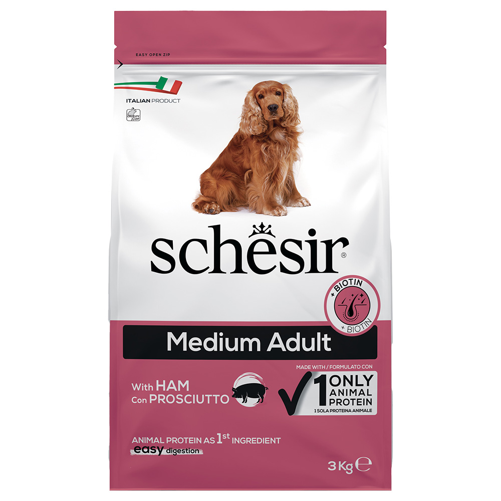 Schesir Adult Medium 3kg Schinken