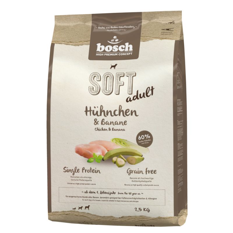 bosch Soft Hühnchen & Banane 2,5 kg