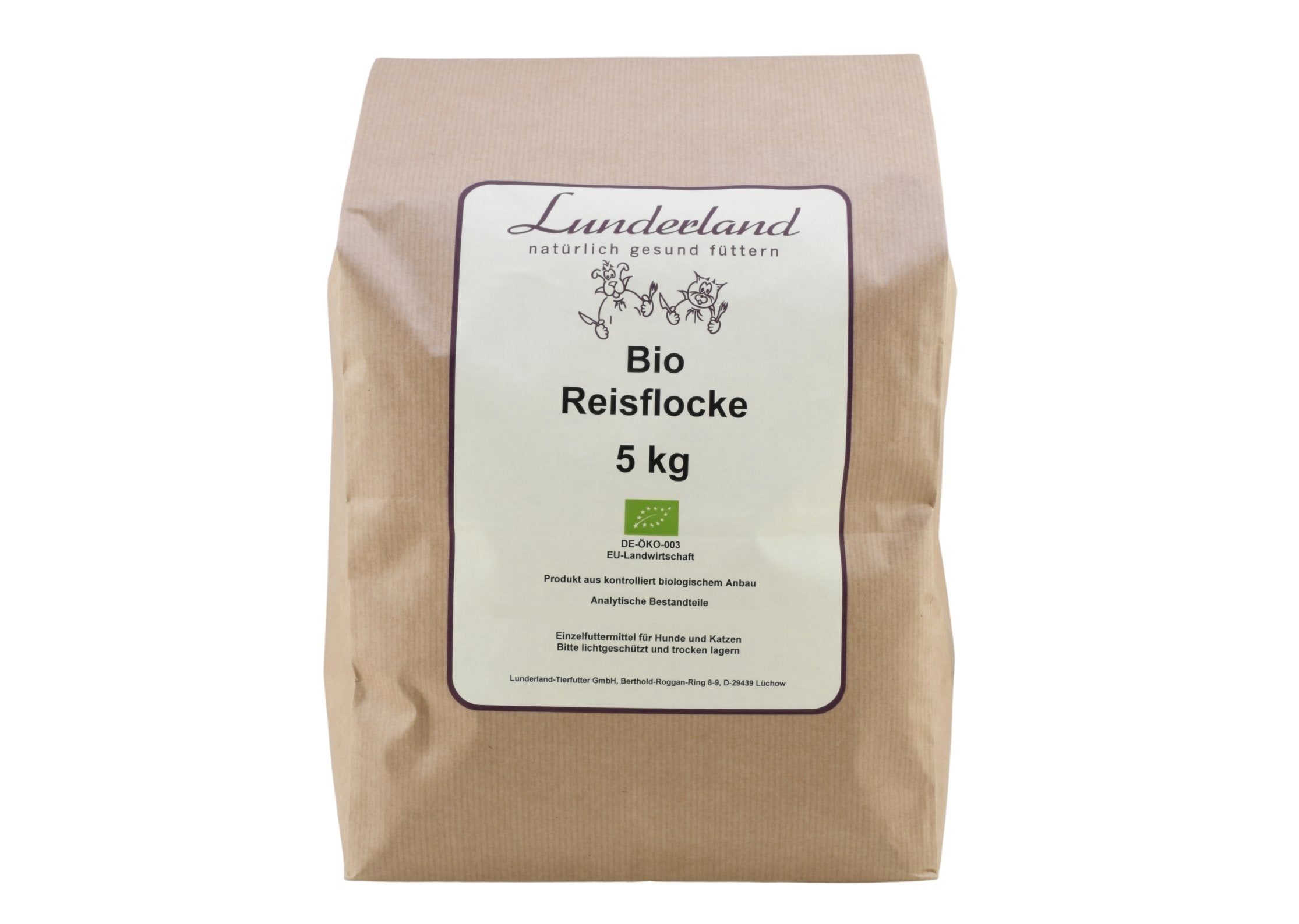 Lunderland Bio-Reisflocke 5kg