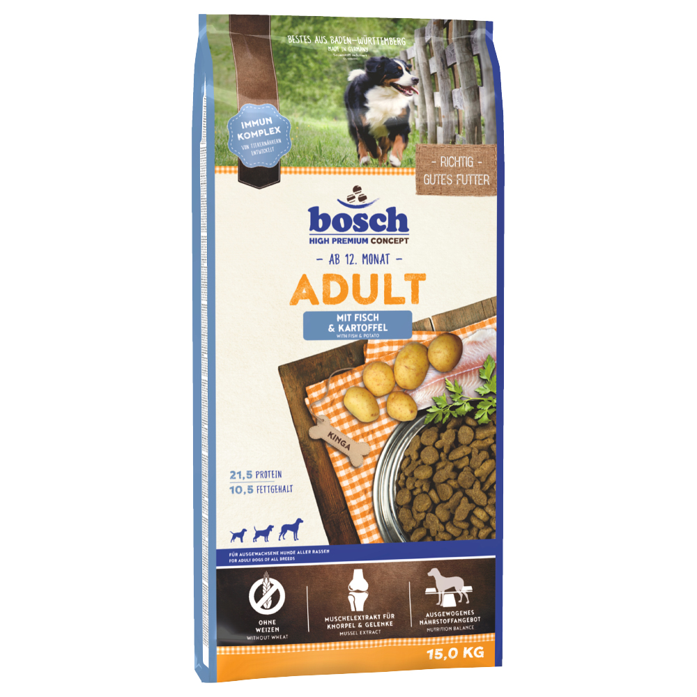 bosch High Premium Concept Adult Fisch & Kartoffel 15 kg