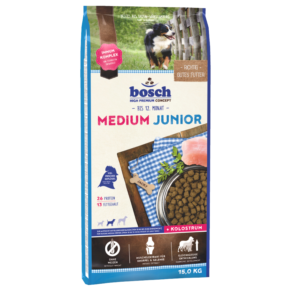 bosch Medium Junior Geflügel 15 kg