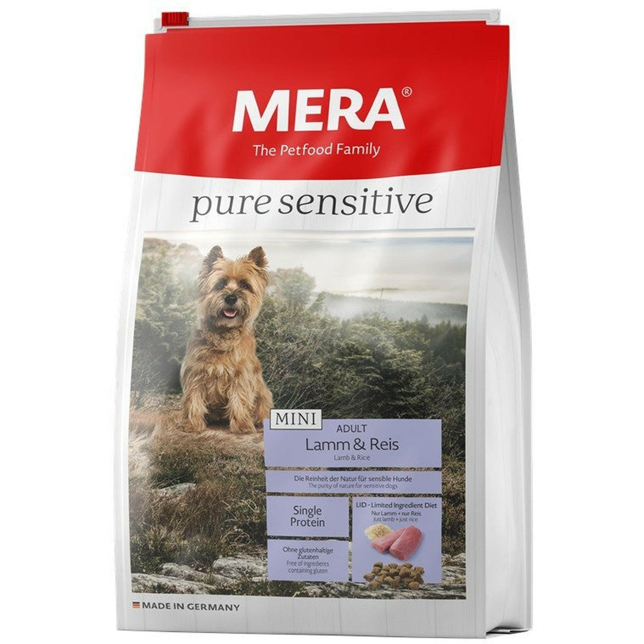mera Pure Sensitive Mini Adult Lamm & Reis 1 kg