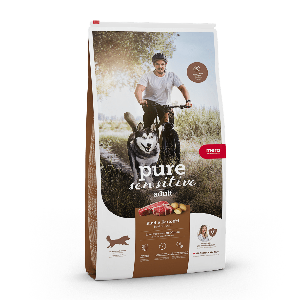 mera pure sensitive Fresh Meat Rind & Kartoffel 4 kg