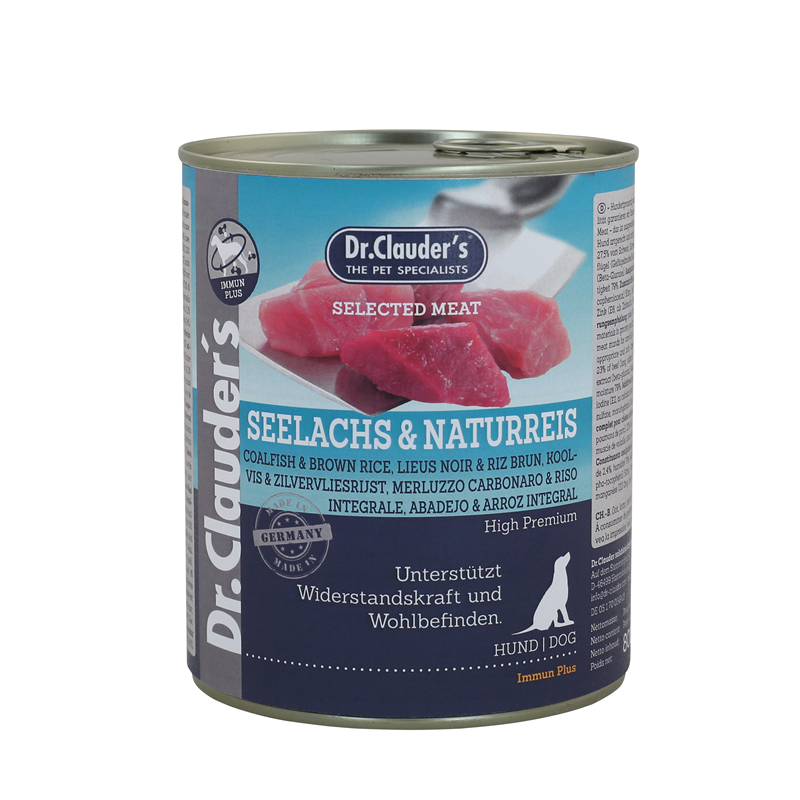 Dr. Clauder's Selected Meat Seelachs & Naturreis