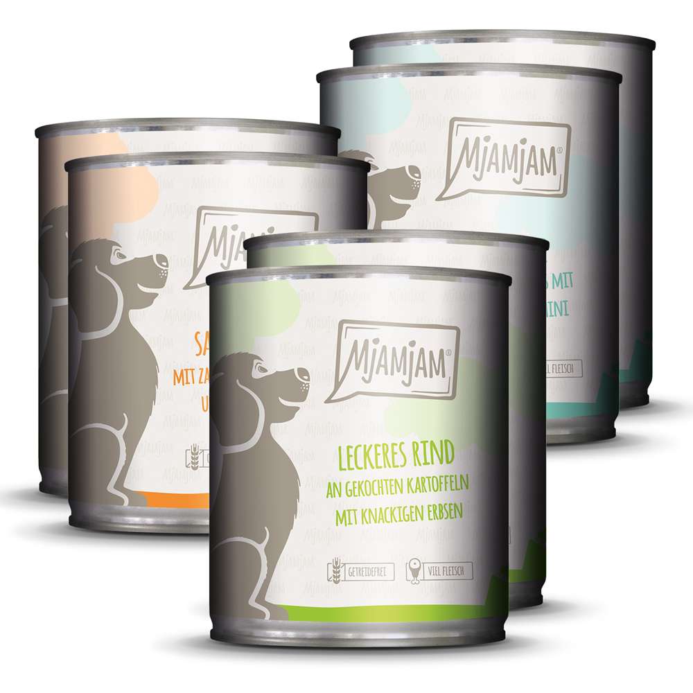 MjAMjAM Mixpaket Adult 6x800g