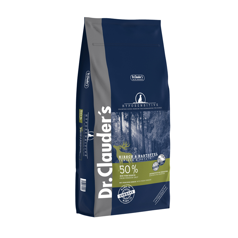Dr. Clauder's Hyposensitive Hirsch & Kartoffel 11,5 kg
