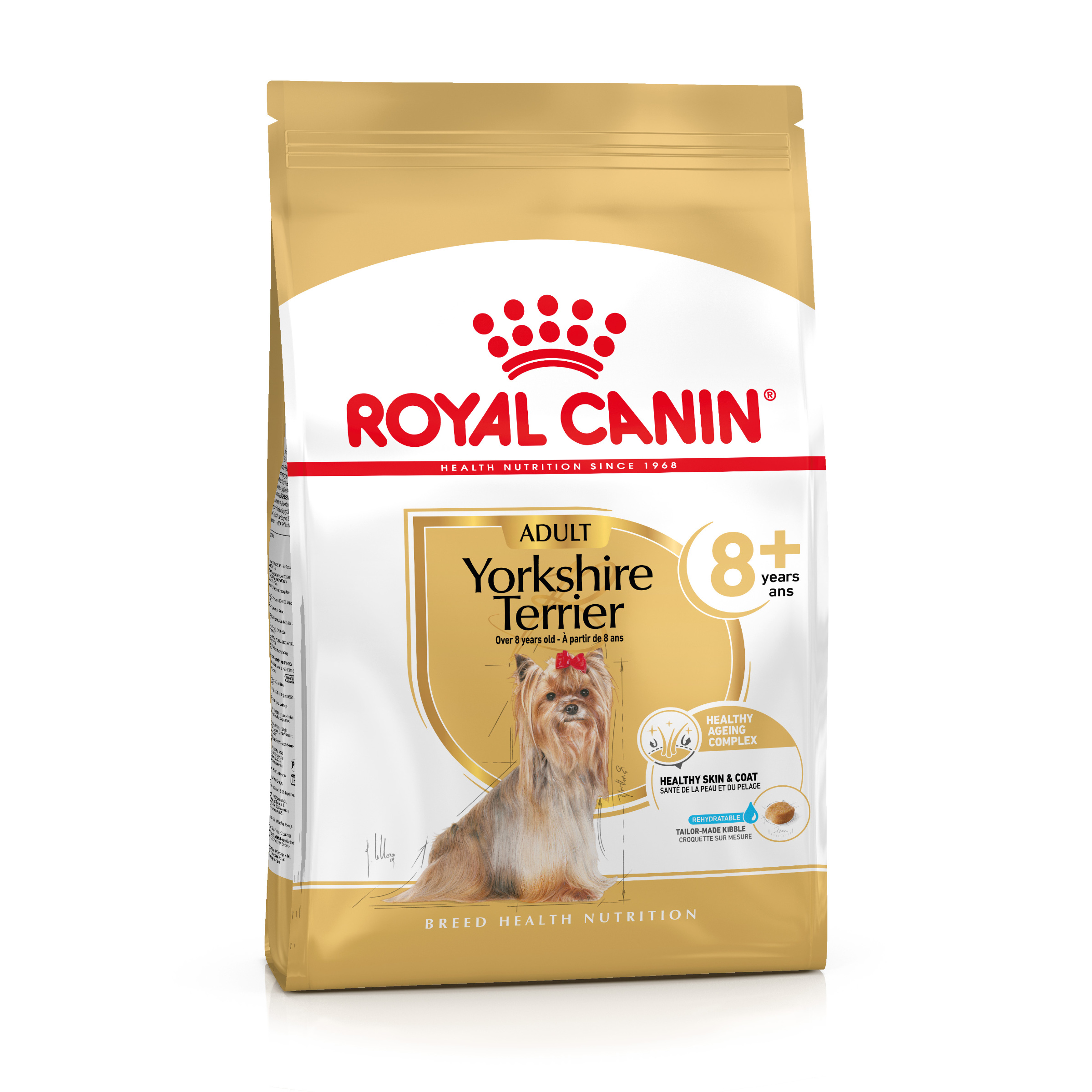 ROYAL CANIN Yorkshire Terrier 8+ für ältere Hunde 1,5 kg