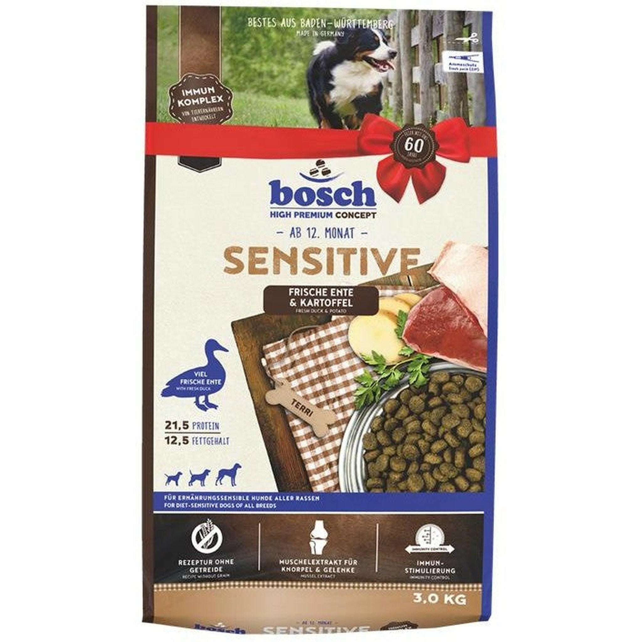 bosch Sensitive Ente & Kartoffel 3 kg