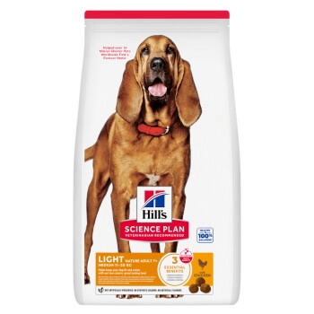 Hill's Science Plan Mature Adult 7+ Senior Light mit Huhn 2x14 kg