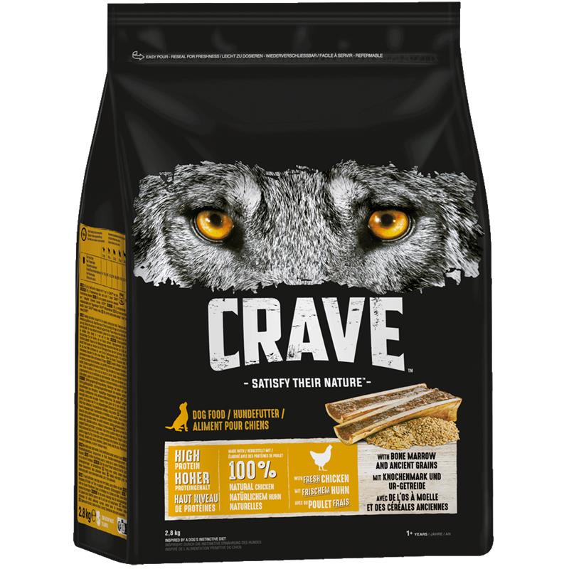 CRAVE Huhn mit Knochenmark und Urgetreide 2,8 kg