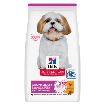 Hill's Science Plan Small & Miniature Senior 7+, Huhn 2x6 kg