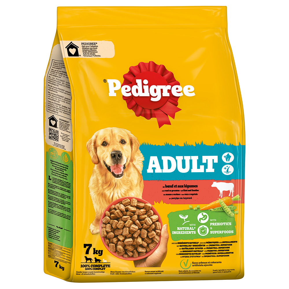 Pedigree Adult mit Rind und Gemüse 7 kg