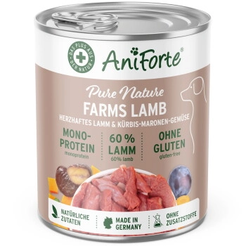 AniForte Nassfutter FarmsLamb Lamm 6x400 g