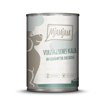 MjAMjAM Adult Kalb und Zucchini 6x400 g