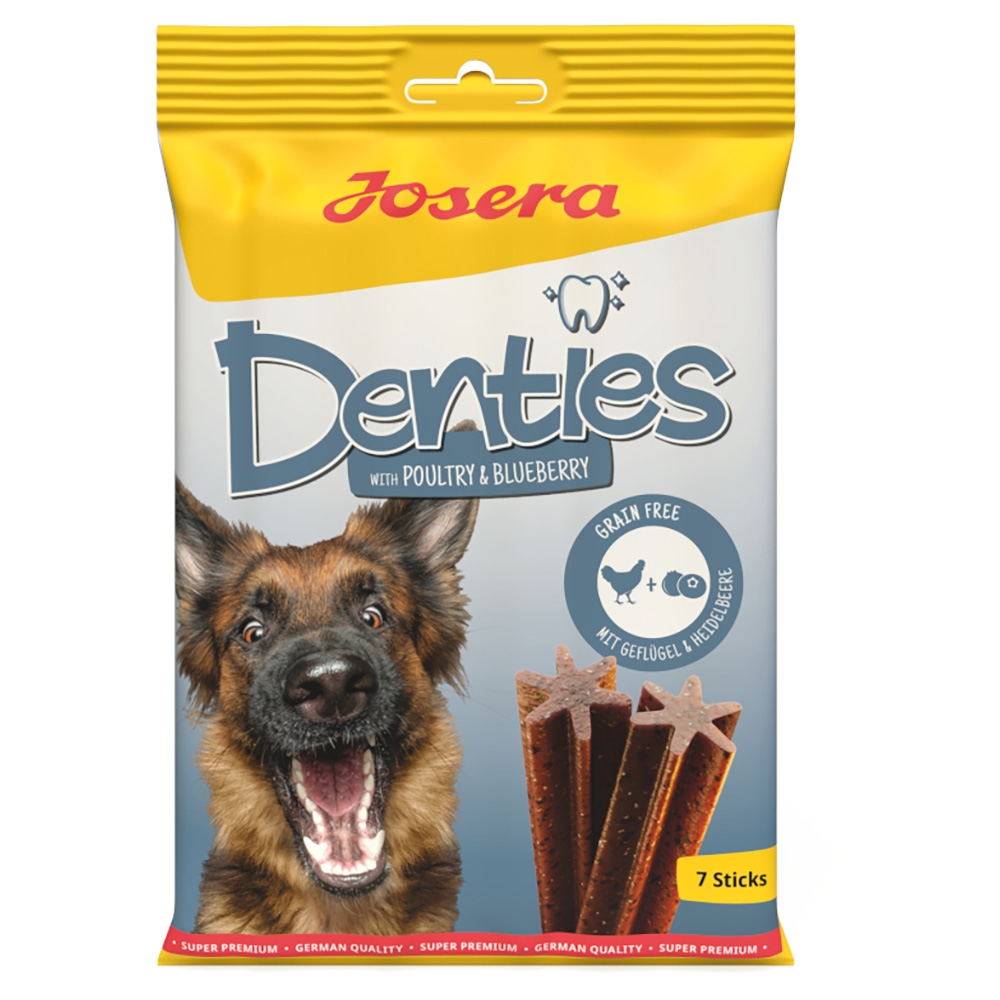 Josera Denties mit Geflügel und Blaubeeren 180 g
