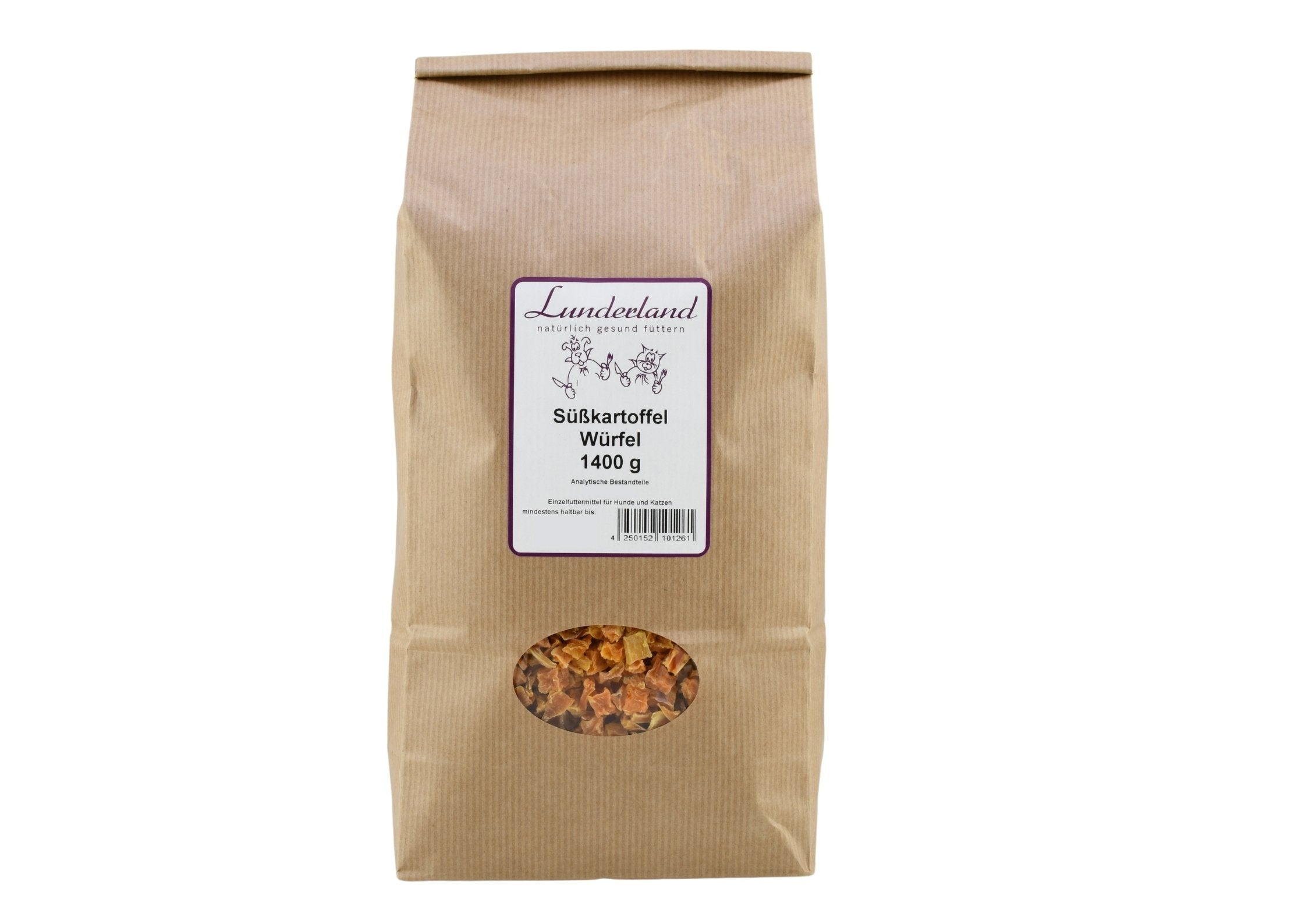 Lunderland Süßkartoffel-Würfel 3x1,4 kg