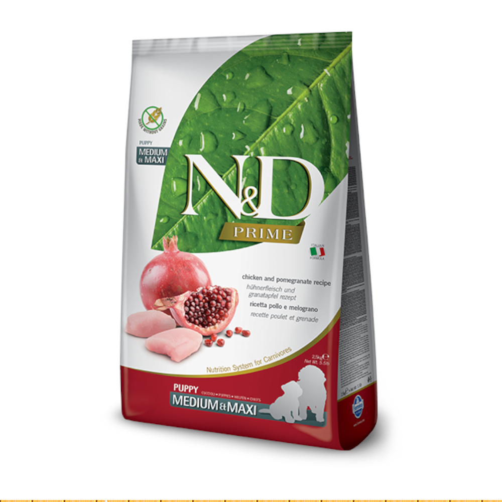 N&D Farmina Prime Medium/Maxi Puppy 12 kg