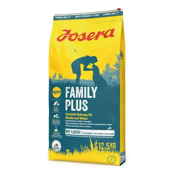 Josera Family Plus Trockenfutter für Hündin und Welpe 12,5 kg