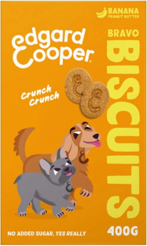 Edgard & Cooper Biscuits Banane und Erdnuss 400 g