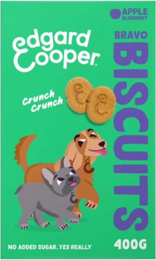 Edgard & Cooper Biscuits Apfel und Blaubeere 400 g