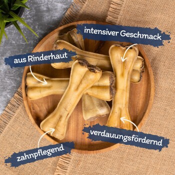 Lyra Pet Kauknochen mit Pansen ca. 15 cm 1,6 kg