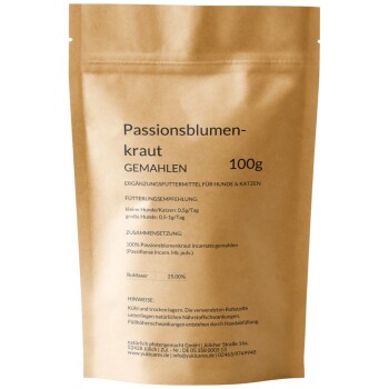Yuki Cares Passionsblume Pulver, 100g