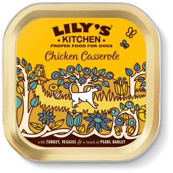 LILY'S KITCHEN Nassfutter für Hunde Adult Huhn und Truthahn 10x150 g