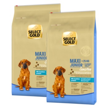 SELECT GOLD Sensitive Maxi Junior Insekt 12kg 2x12 kg
