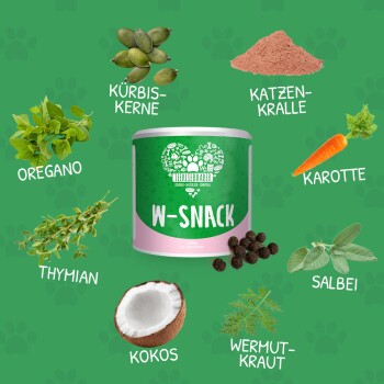 Tierliebhaber W-Snack für Hunde 350g