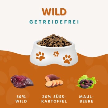Wildfang ® Adult Trockenfutter mit Wild 2 kg