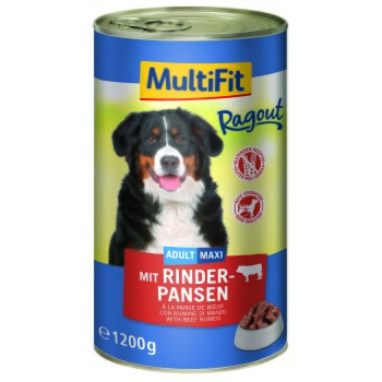 MultiFit Ragout Rinderpansen 12x1,2 kg