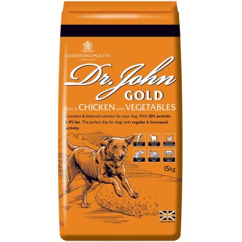 Dr John Gold Trockenfutter Huhn und Gemüse 4 kg