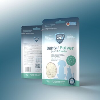 Marsavet Dental Zahnpulver für Hunde, Katzen und Nagetiere mit Insektenprotein - 125 g