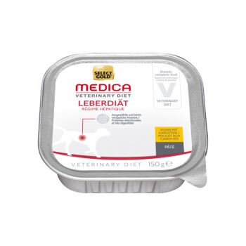 SELECT GOLD Medica Nassfutter Hund Adult Leberdiät 40x150 g