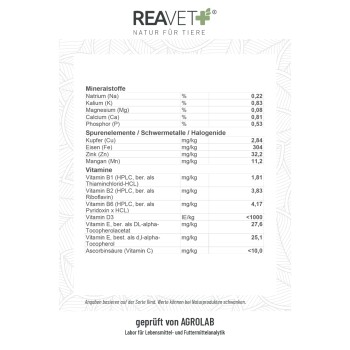 REAVET Trockenfutter Weiderind mit Kartoffeln & Hagebutte 12kg